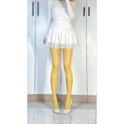 特大码300斤糖果色马油袜