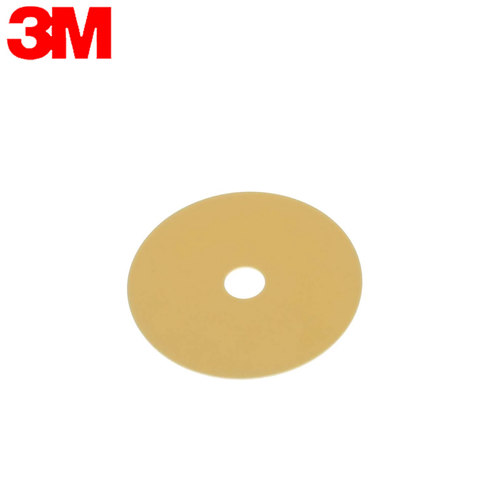 3M 382吸气阀片3200/HF-52半面具配件 黄色垫圈垫片更换防毒面具