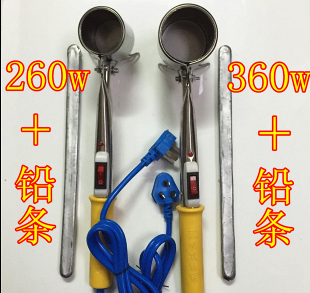 手提式焊锡炉260w360w熔锡锅电工熔锡炉融锡炉家装电工熔铅炉铅条