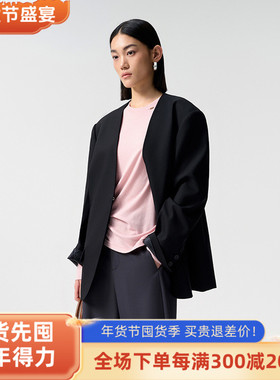 ME FOREVER真我永恒2024秋装外穿西装中款西装-2434A32186吊1199