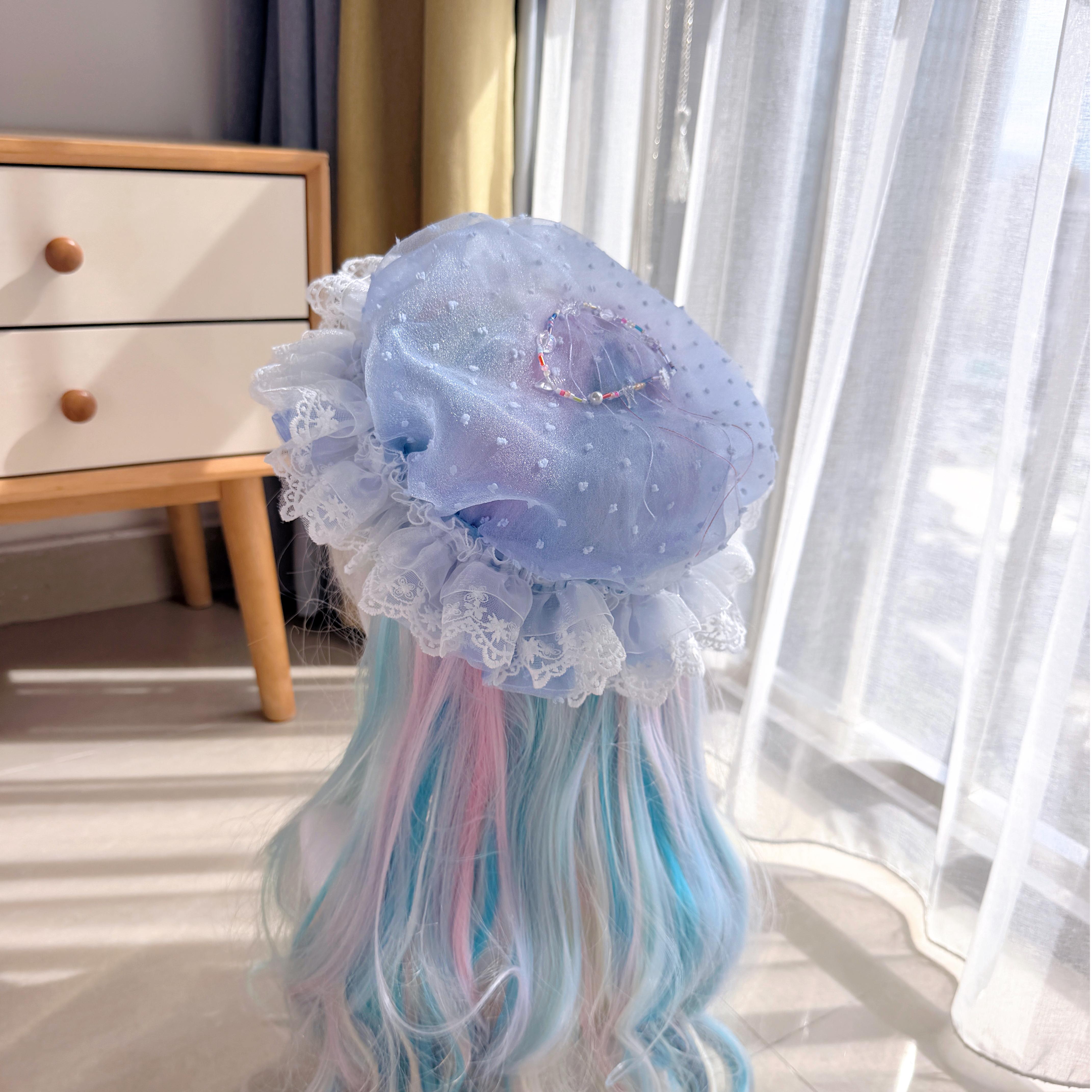 日系梦幻水母帽子Lolitabb帽