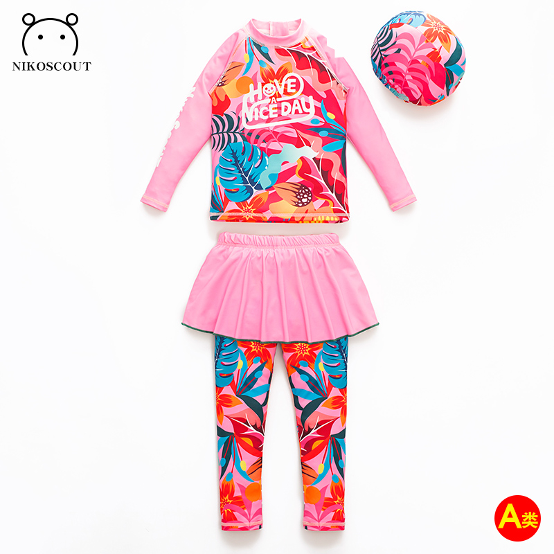 保暖防晒户外温泉沙滩度假泳装