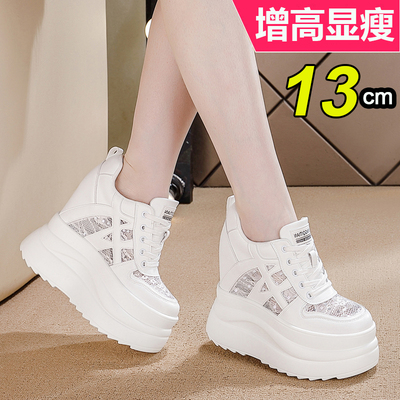 增高13cm春夏舒适新款小个子鞋