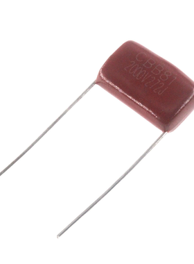 20只 薄膜电容器CBB21 22 2000V272J 2.7NF 2700P 脚距P15