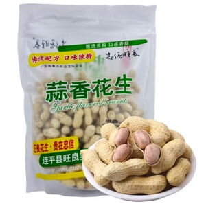 忠信旺良河源特产蒜香带壳花生