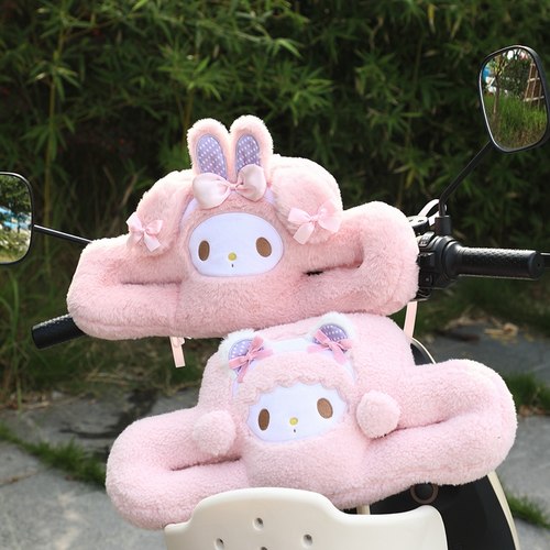 美乐蒂电动车宝宝防撞垫护头枕厚