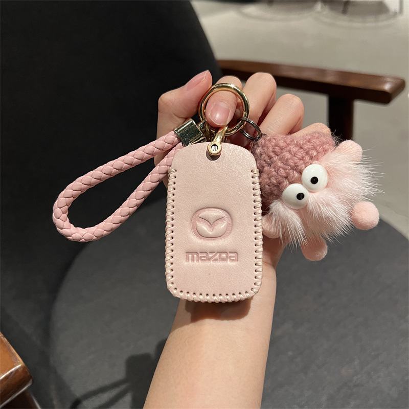 适用马自达车钥匙套cx-4 cx-5 cx-7 cx-9 cx-3阿特兹改装钥匙包壳