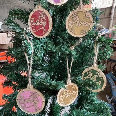 圣诞装饰品名字个性化定制