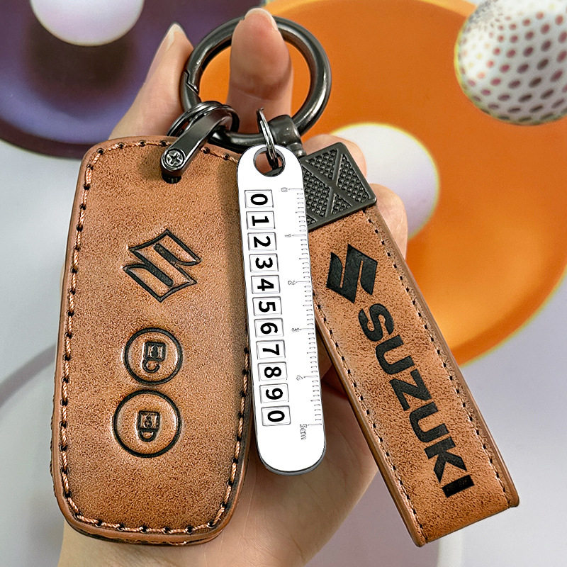 长安铃木天语SX4钥匙套专用维特拉奥拓骁途锋驭汽车高档包扣保护