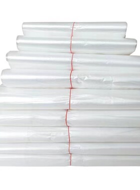 白色食品级塑料袋衣服批发一次性透明手提背心包装袋子方便袋