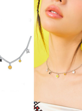 2025年新品慢游项链多吊坠小众通