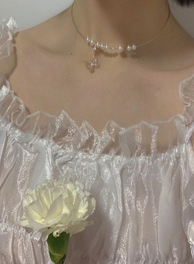 东大门网红INS风蝴蝶CHOKER项链