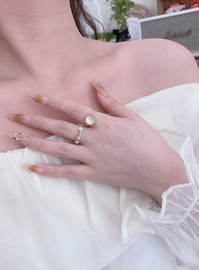 冷淡风日系轻奢潮开口时尚设计感