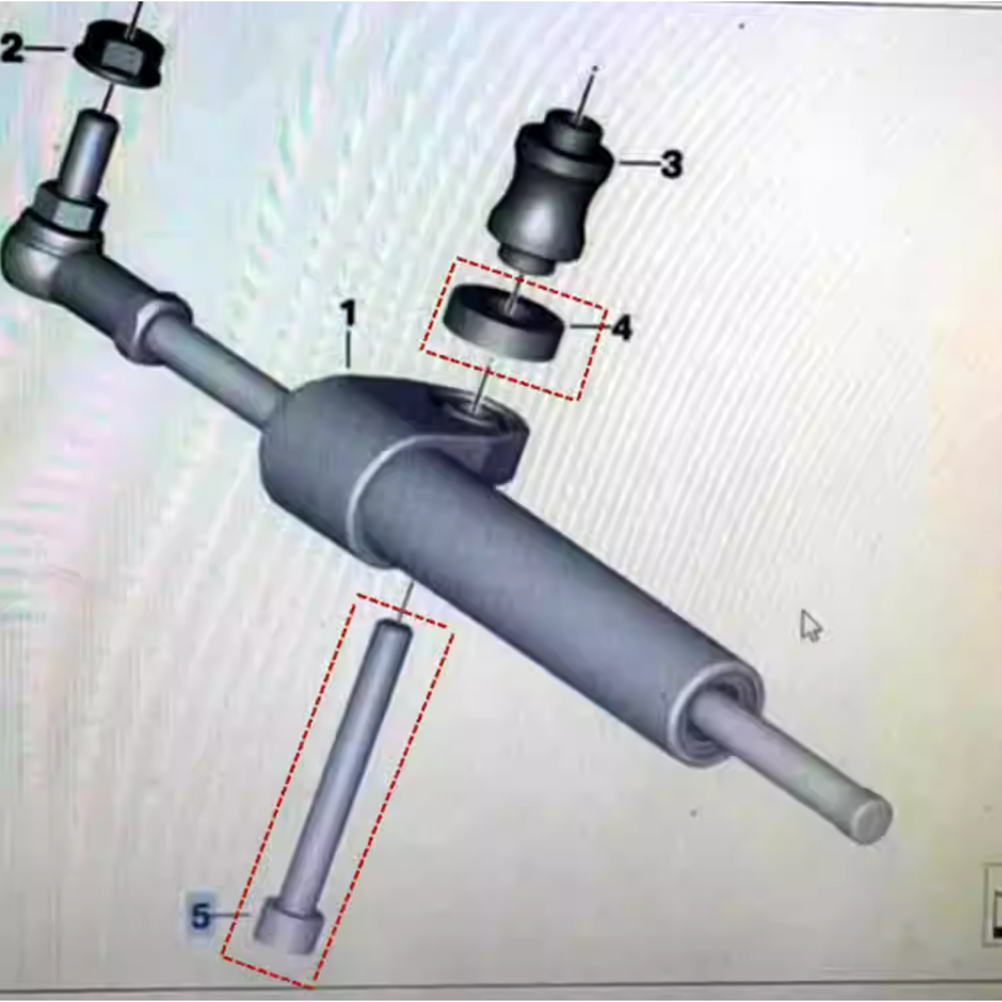宝马S1000R RR XR HP4 车把方向阻尼器钛尺缓冲垫片固定螺丝 油封
