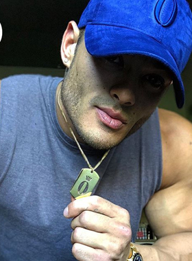 运动健身高品质项链军牌