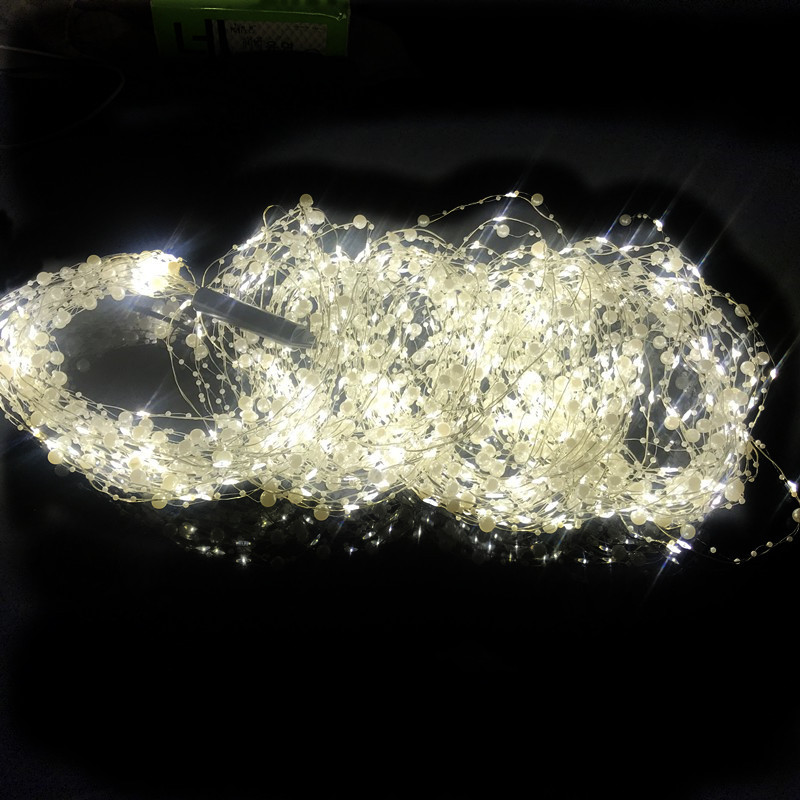 珍珠圣诞节LED少女心房间小彩灯