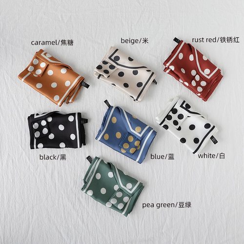 细窄长条波点春秋绑包包韩国映画