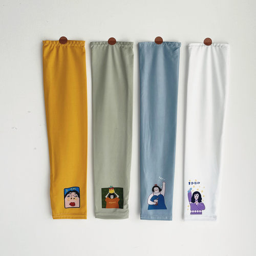 映画纯色卡通可爱百搭冰爽护臂