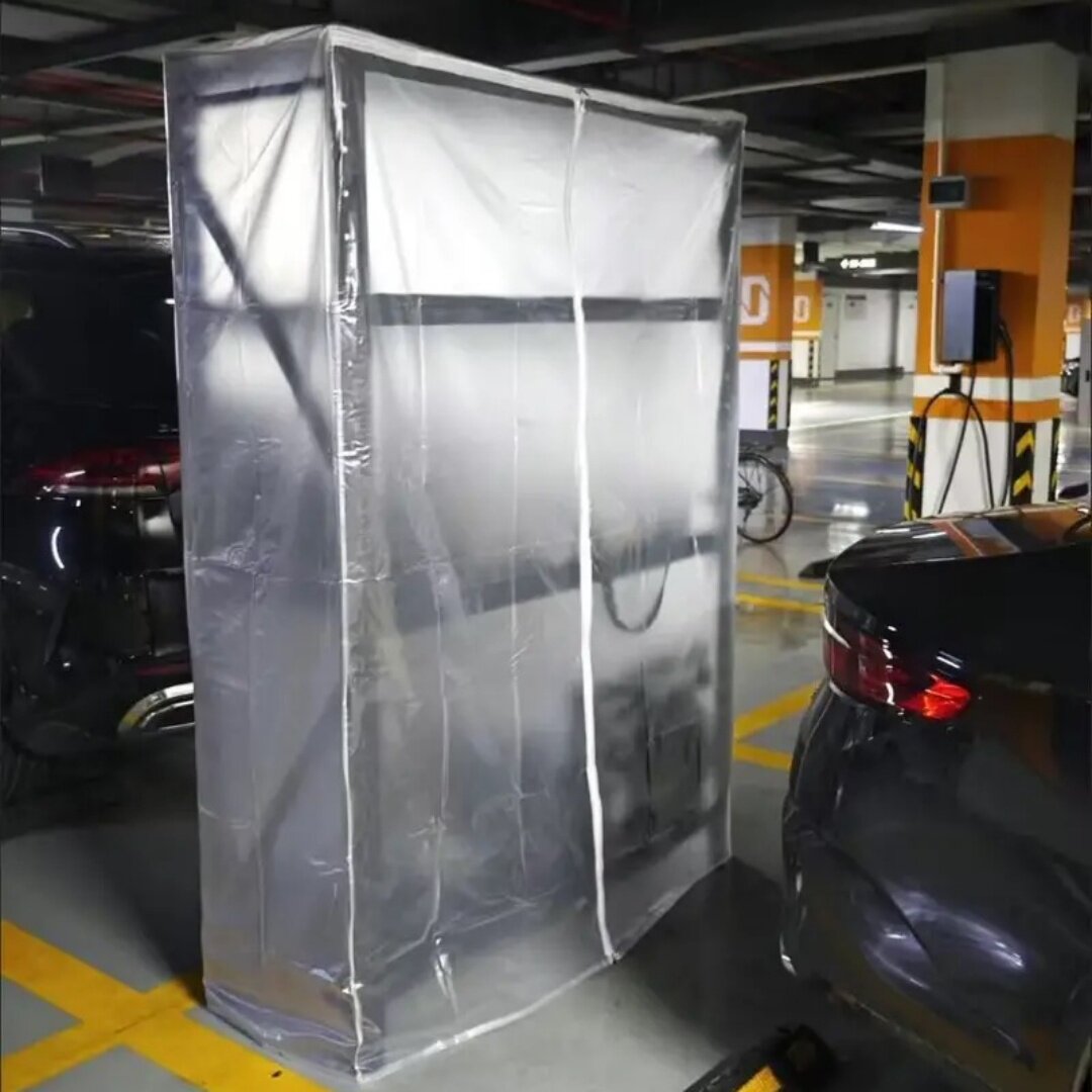 定制透明PVC防尘罩设备家具罩图片