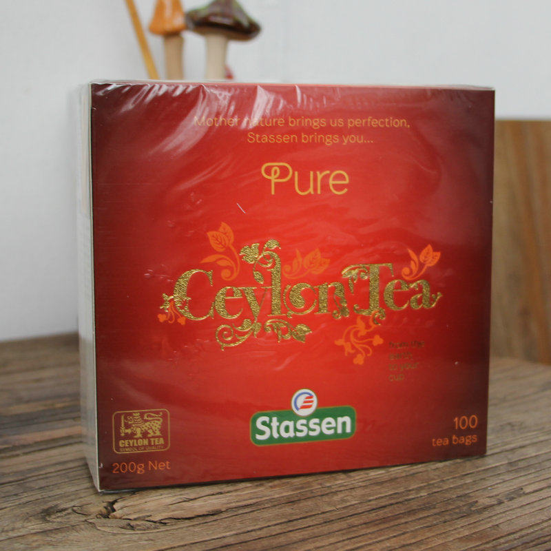 stassen司迪生斯里兰卡原装进口精选红茶2g*100入/盒装锡兰袋泡茶