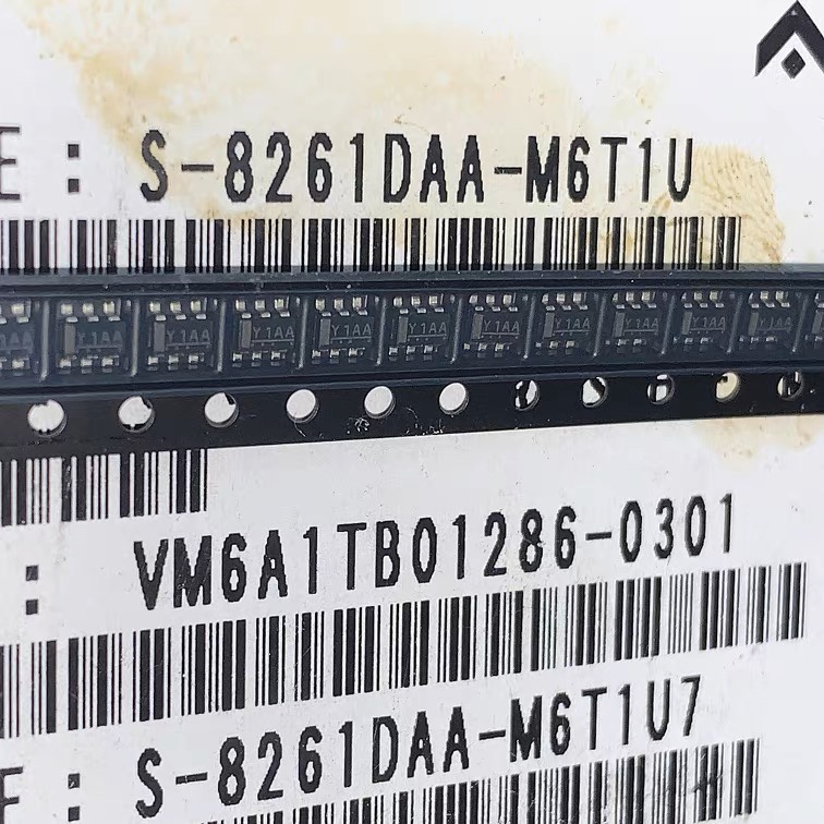 S-8261DAA-M6T1U SOT23-6 丝印Y1A 单节锂电保护芯片 全新原装
