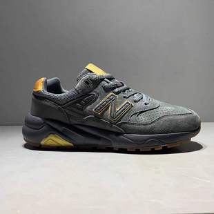 百搭跑步鞋 外贸尾货秋冬真皮运动透气男鞋 外贸捡漏N580复古慢跑鞋
