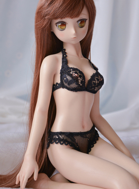 【Evoke Doll】黑色蕾丝内衣-UDW405 bjd人形内衣1/4