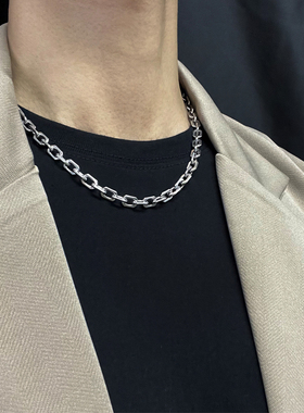 STAYSTRONG原创diy简约钛钢嘻哈项链不掉色抛光高级感男女锁骨链