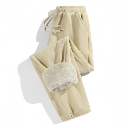 NASA联名加绒拉链情侣运动裤