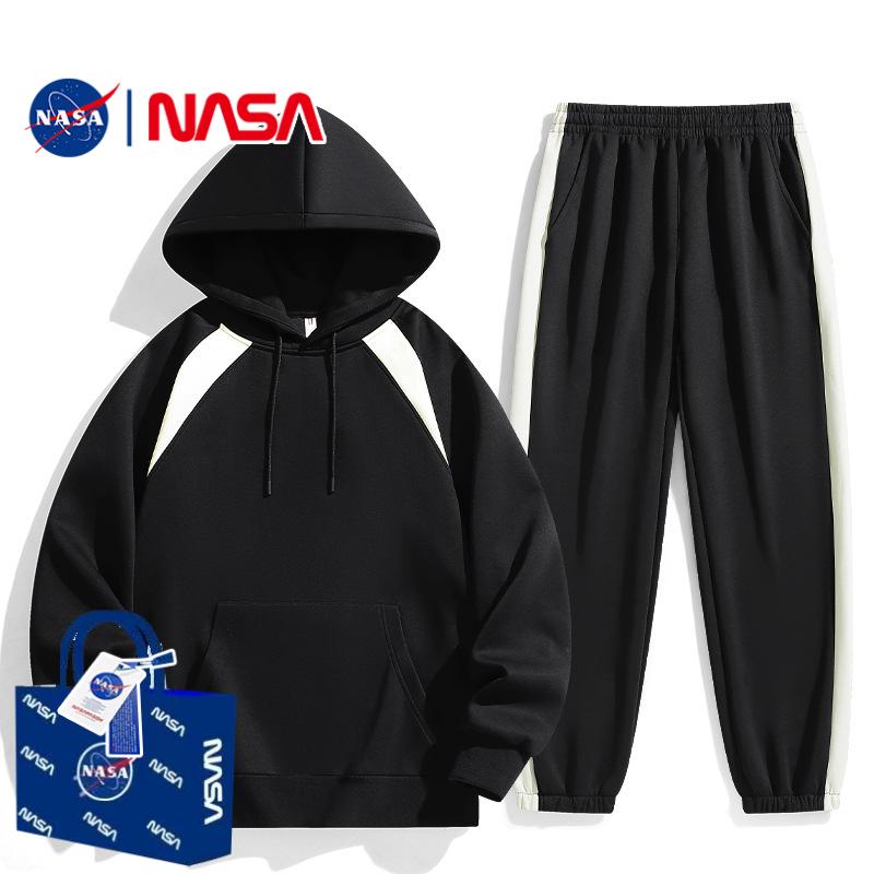 NASA联名美式重磅连帽卫衣