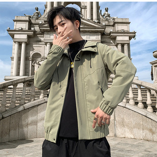 工装 NASA官方联名外套男士 新款 上衣2025秋季 衣服潮流 春秋休闲冬装