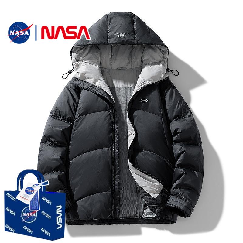 NASA联名加厚工装羽绒外套