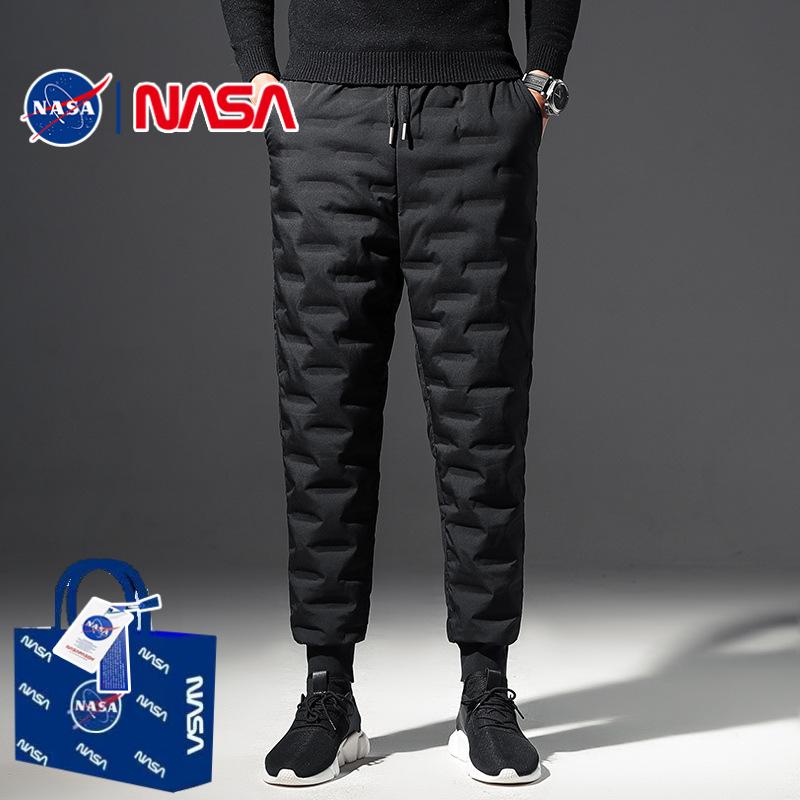 NASA联名冬季加厚羽绒裤
