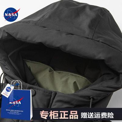 NASA联名男款加厚羽绒服