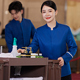 物业保洁服长袖 女 客房宾馆小区商场医院清洁阿姨家政工作服秋冬装