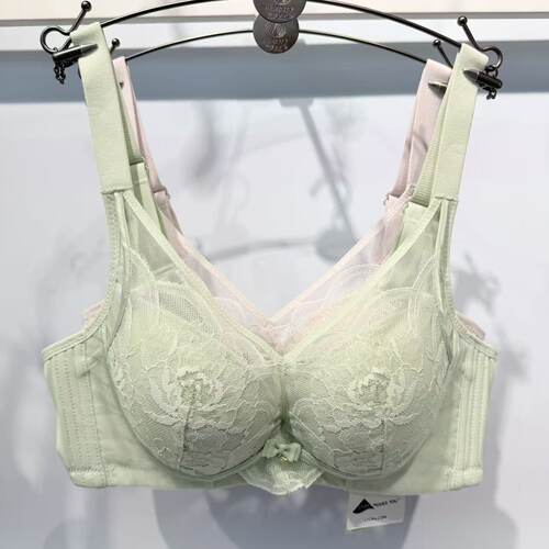 完美体态新款0042软钢圈蚕丝内衣女小胸中厚收副乳调整文胸罩