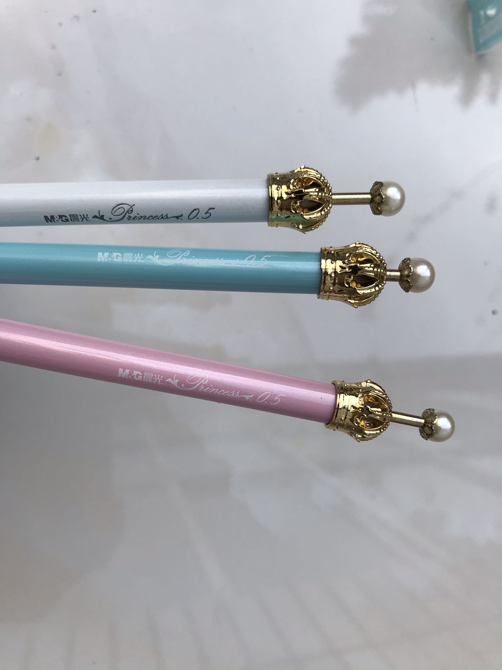 特价晨光三支皇冠金属圆珠笔