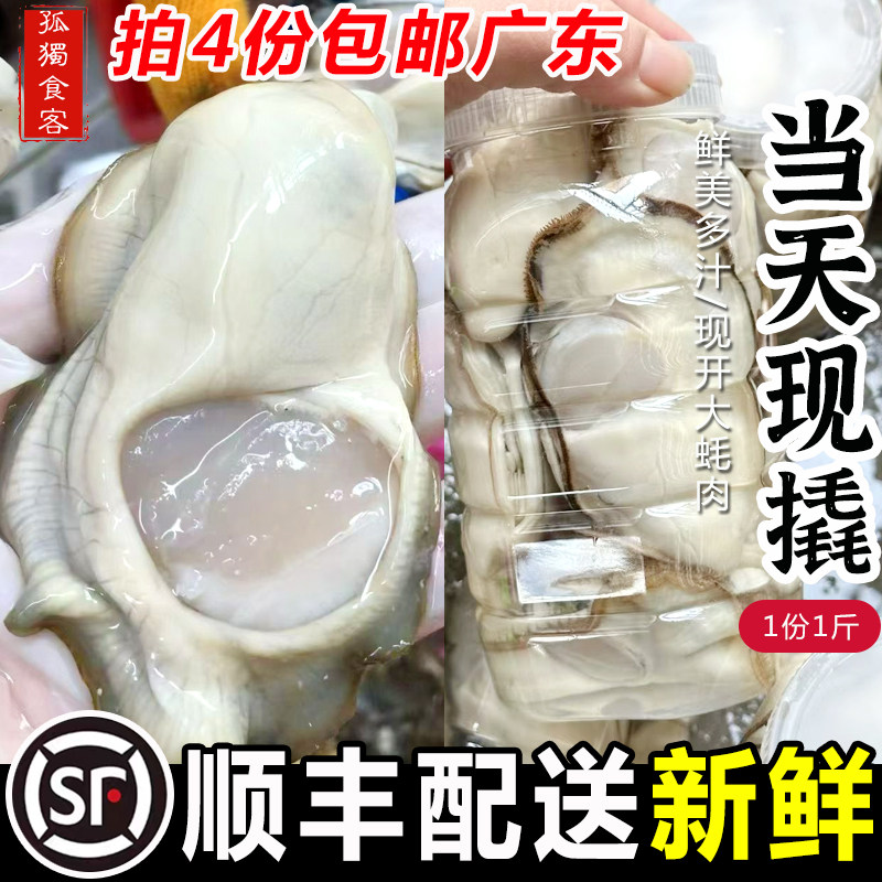 广东当天现剥生蚝肉非海蛎牡蛎
