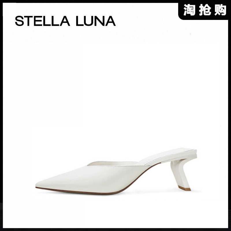 露娜女鞋26SS新品凉鞋穆勒高跟鞋图片