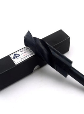 YWZ黑色高速钢HSS 1/2等柄钻头1/2柄钻 直柄钻头25.0-50.0 加硬型