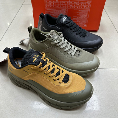 外贸单男士运动鞋2025秋冬新款防滑厚底缓震透气休闲健身慢跑鞋子