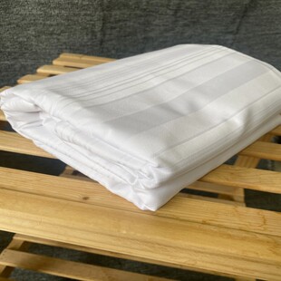 来吧抢 外贸 加厚缎条 单人小床单 睡单 160*200厘米