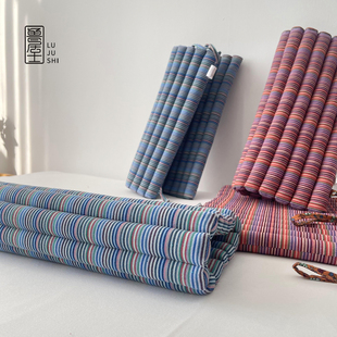 白菜价 竹排坐垫椅垫老粗布办公室飘窗垫餐椅垫榻榻米棉麻两用