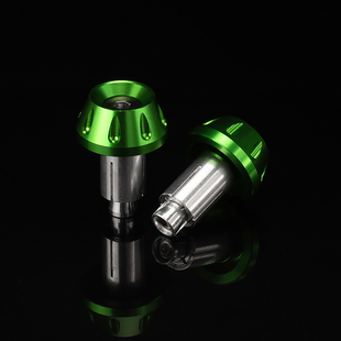 适用川崎ZX-4R/6R/Ninja400/500 改装手把CNC堵头防摔铝合金配件