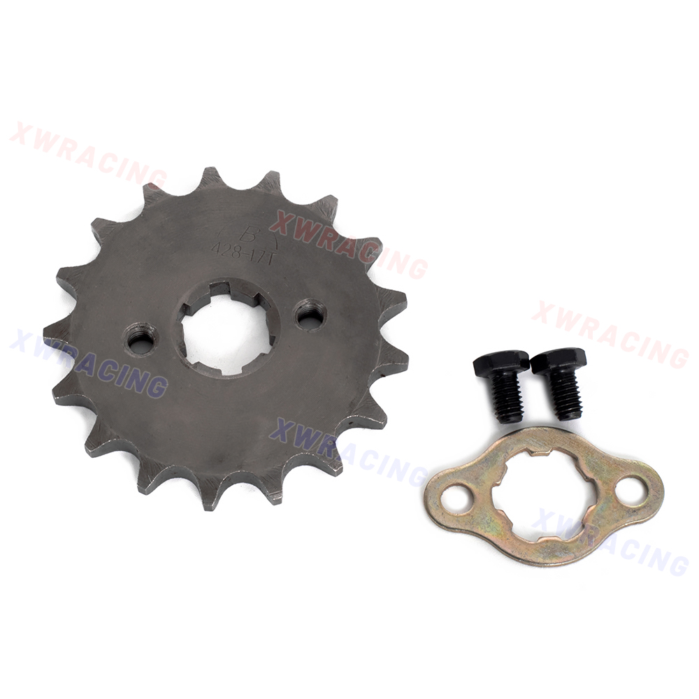 Motorcycle chain disc modified small tooth 428 pinion sprocket small fly 20mm crankset 13 teeth, 14 teeth, 15 teeth, 16 teeth