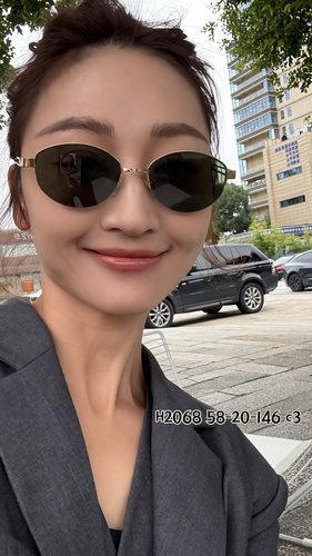 老钱风太阳眼镜女偏光墨镜可近视