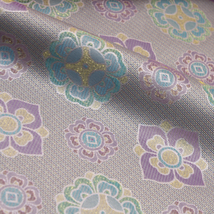 【织龙】仿罗化纤经典国风新中式提花古风面料汉服布料