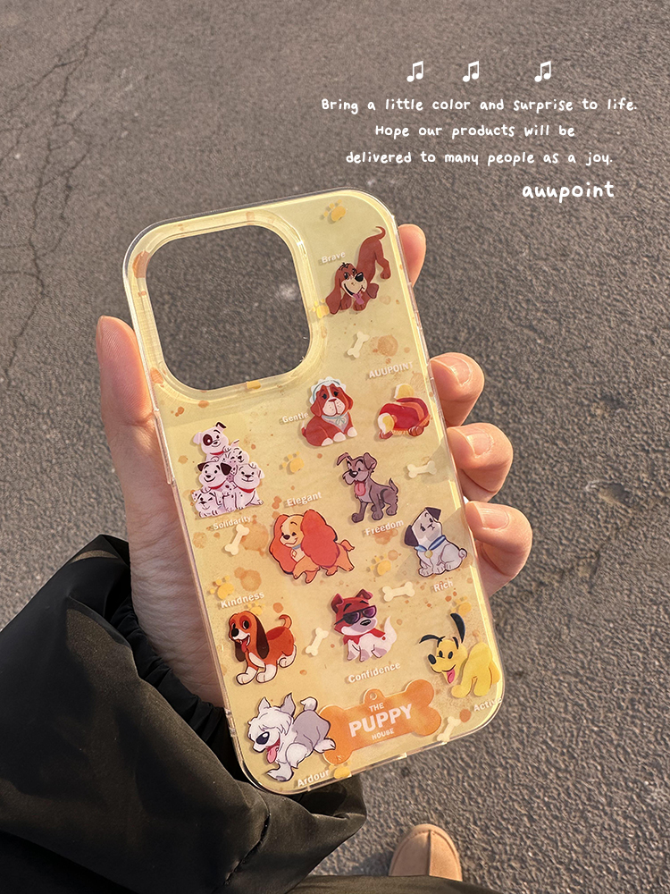 苹果15promax硅胶卡通