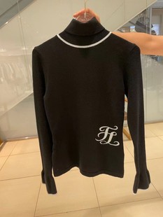 高尔夫服装韩版女装春夏高领针织衫毛衣网球运动弹力显瘦打底衣服