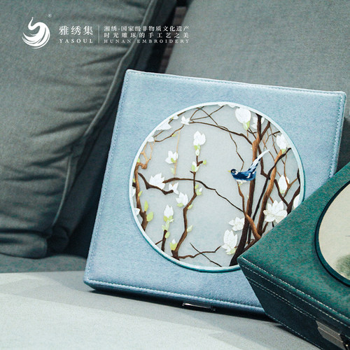 雅绣集湘绣刺绣首饰生日中式结婚